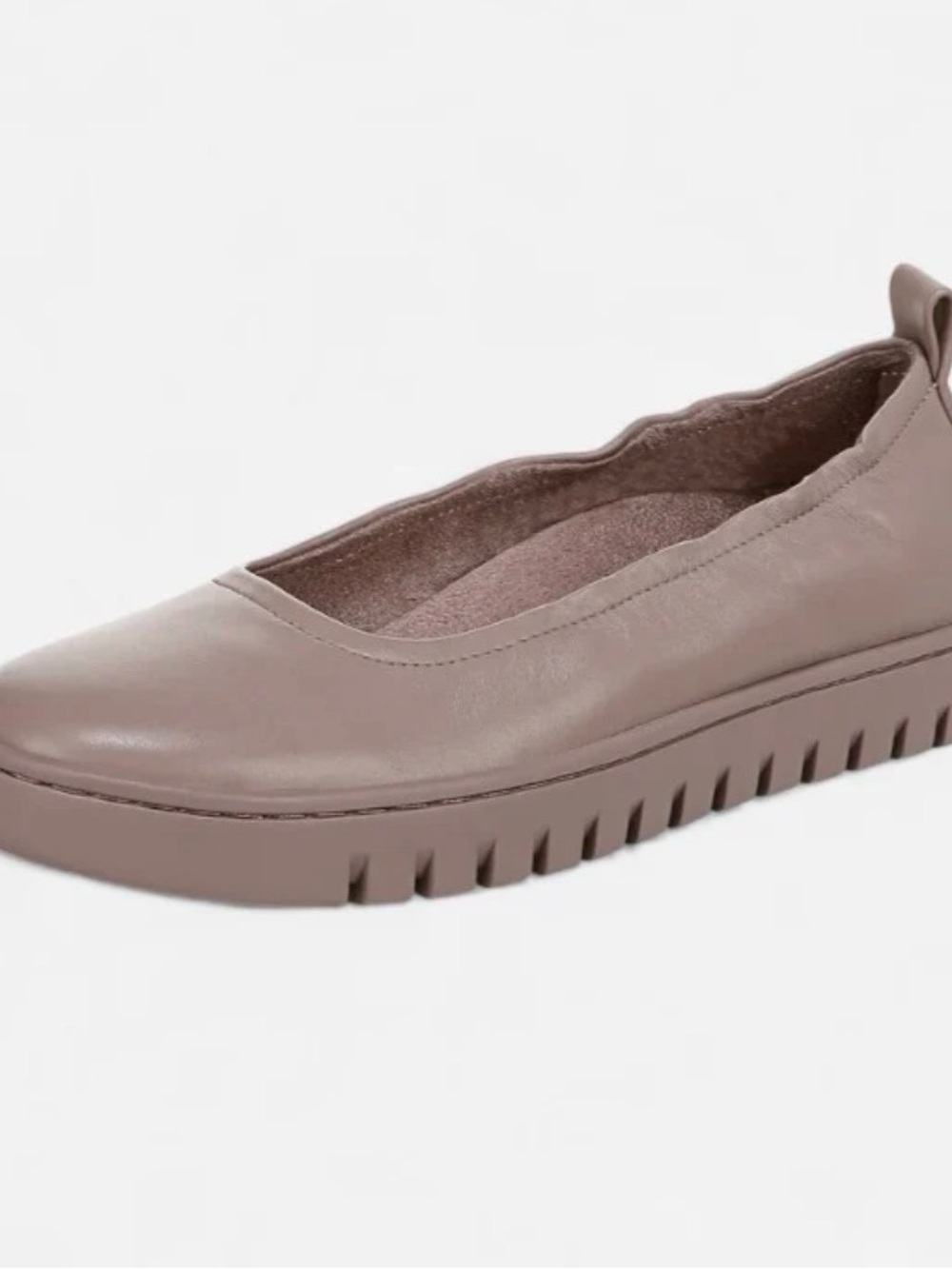 Vionic Uptown Ballet Magnolia Leather